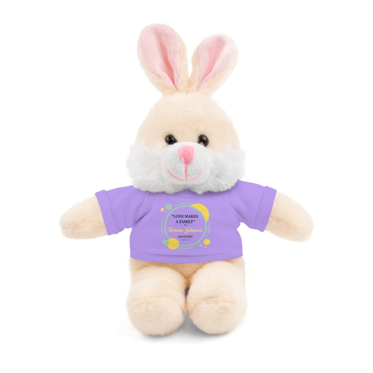 "Forever Family" Custom Adoption Plush Toy