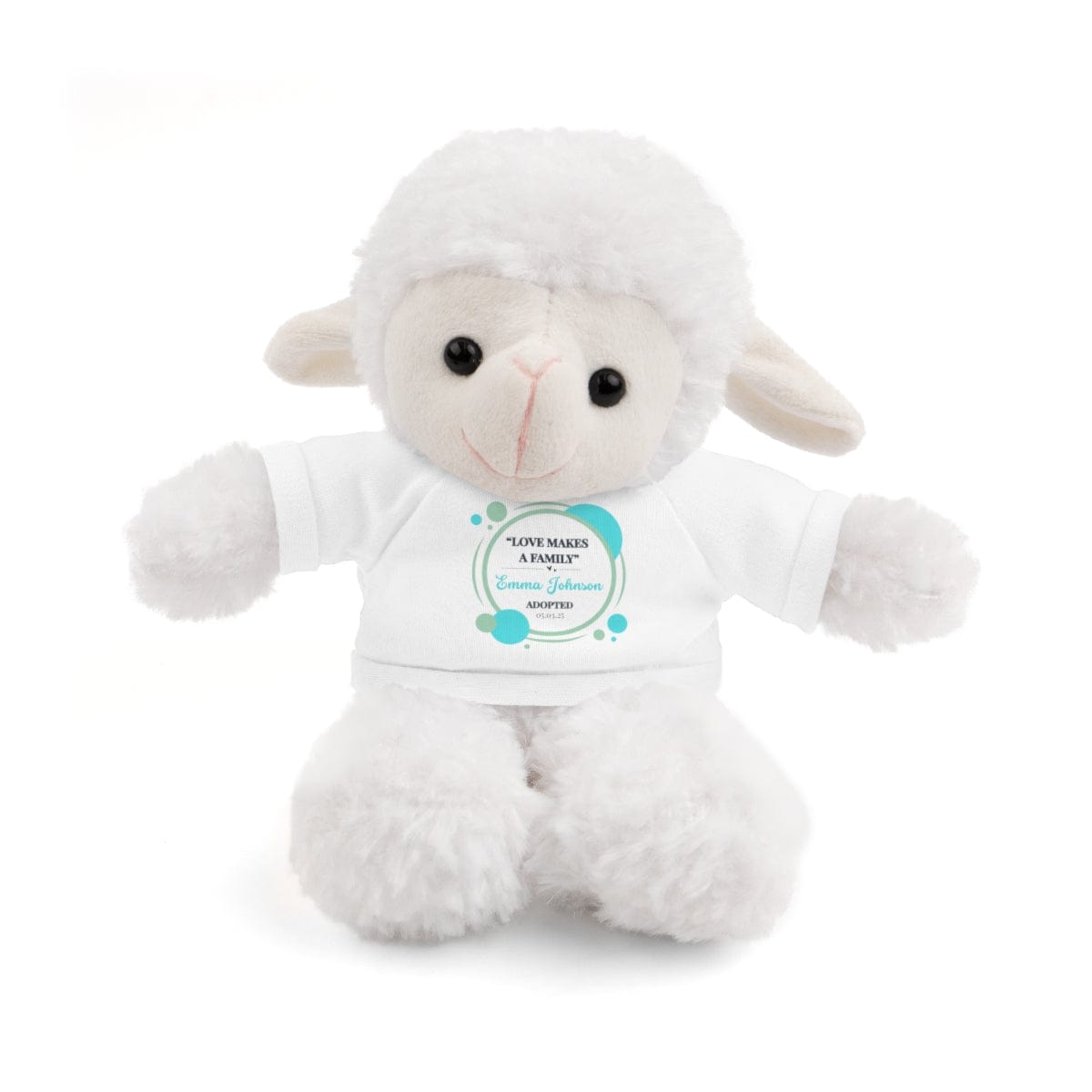 "Forever Family" Custom Adoption Plush Toy