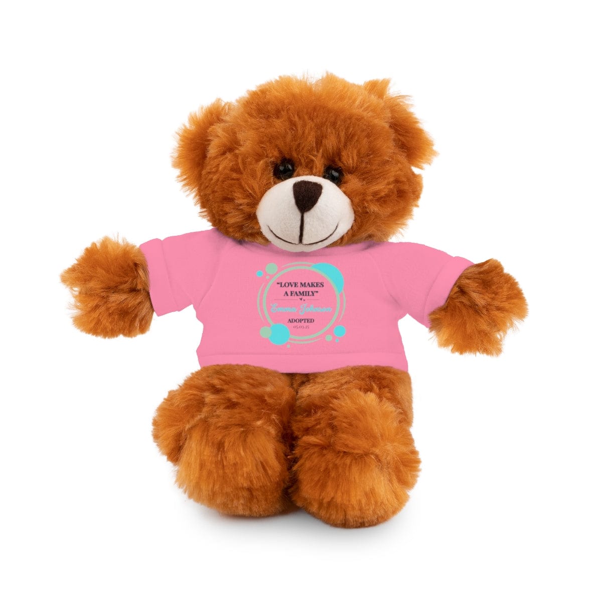"Forever Family" Custom Adoption Plush Toy