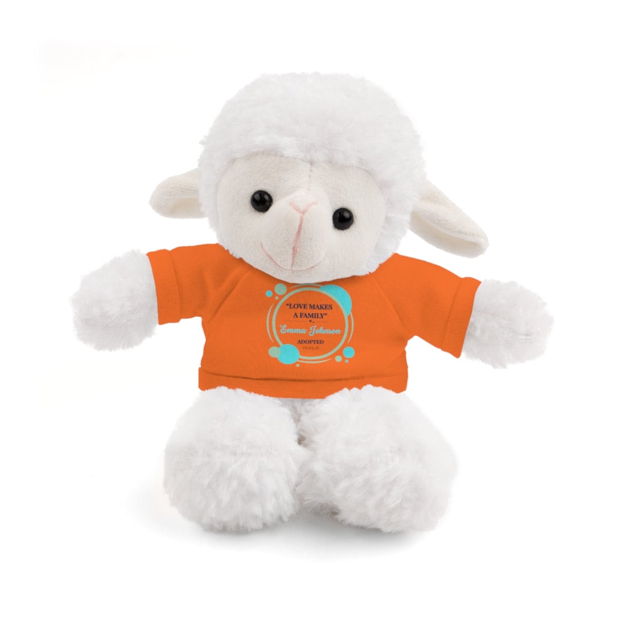 "Forever Family" Custom Adoption Plush Toy