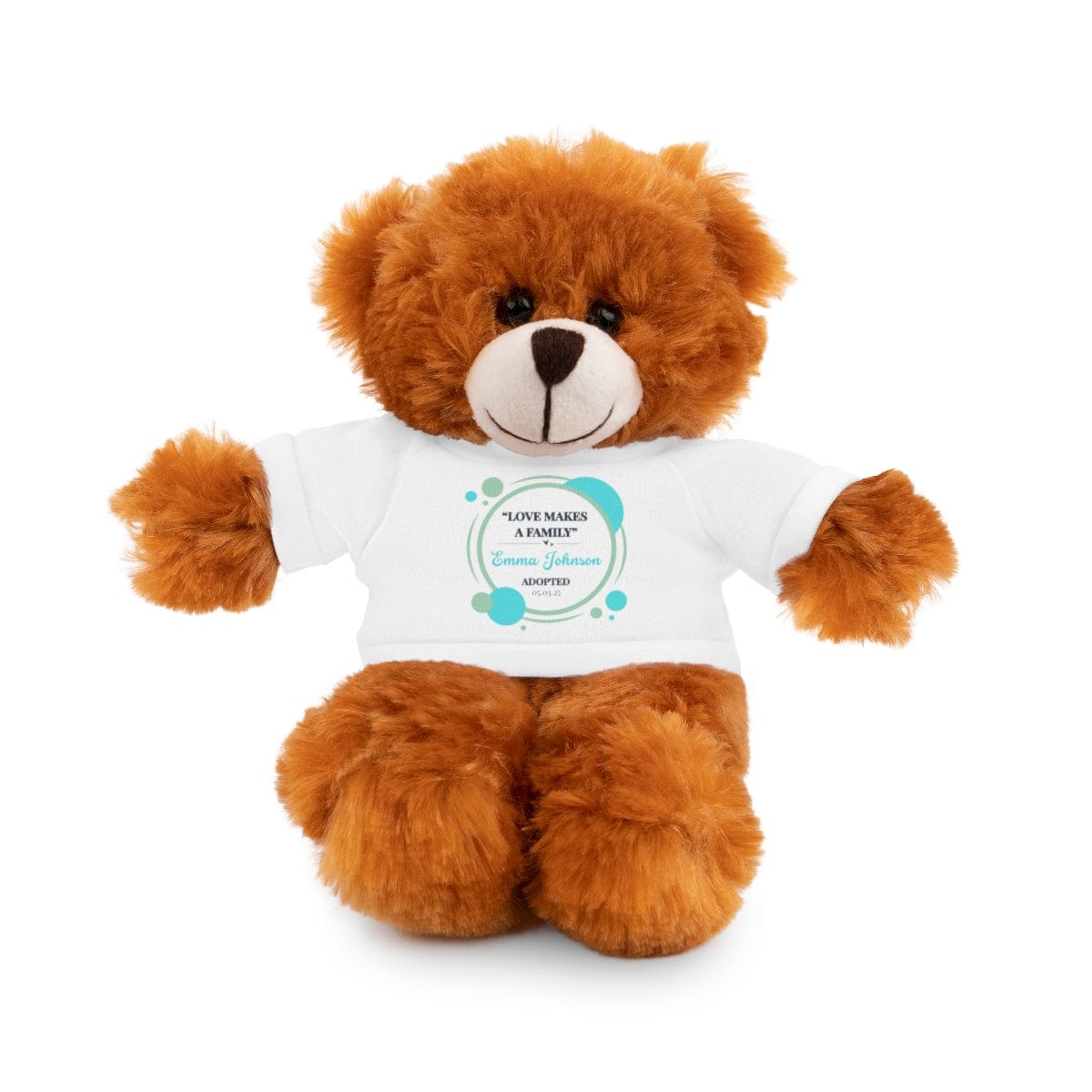 "Forever Family" Custom Adoption Plush Toy
