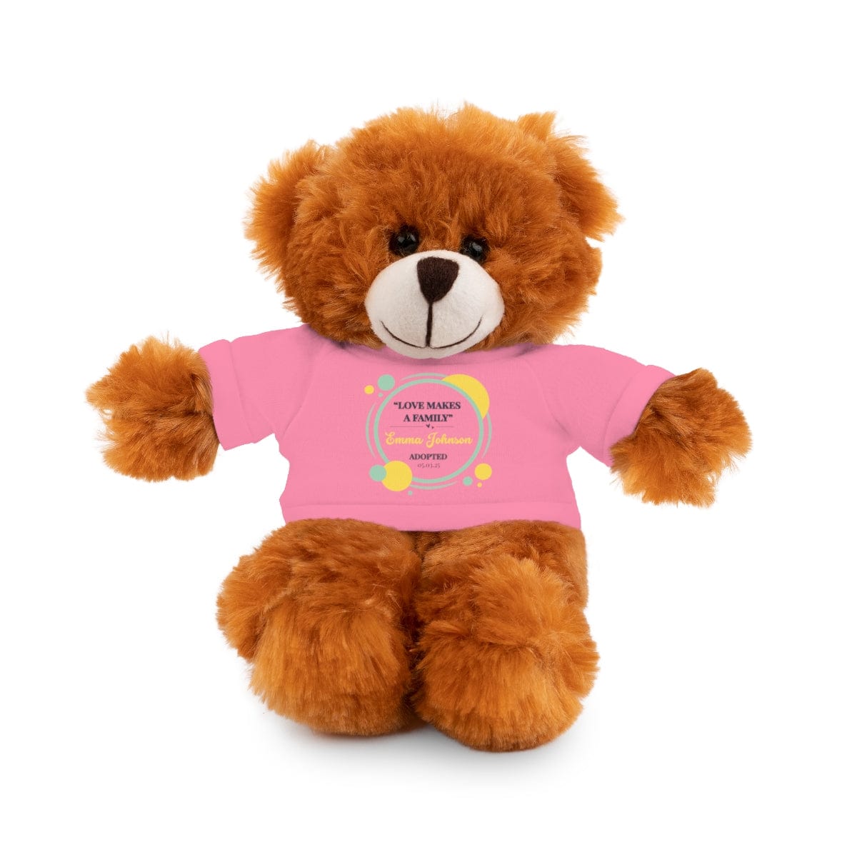 "Forever Family" Custom Adoption Plush Toy