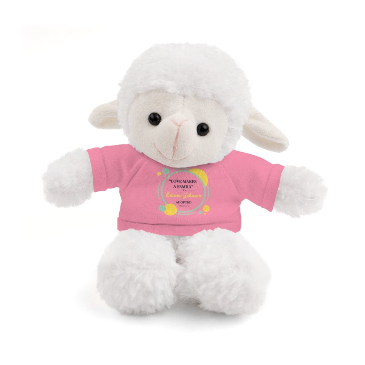 "Forever Family" Custom Adoption Plush Toy