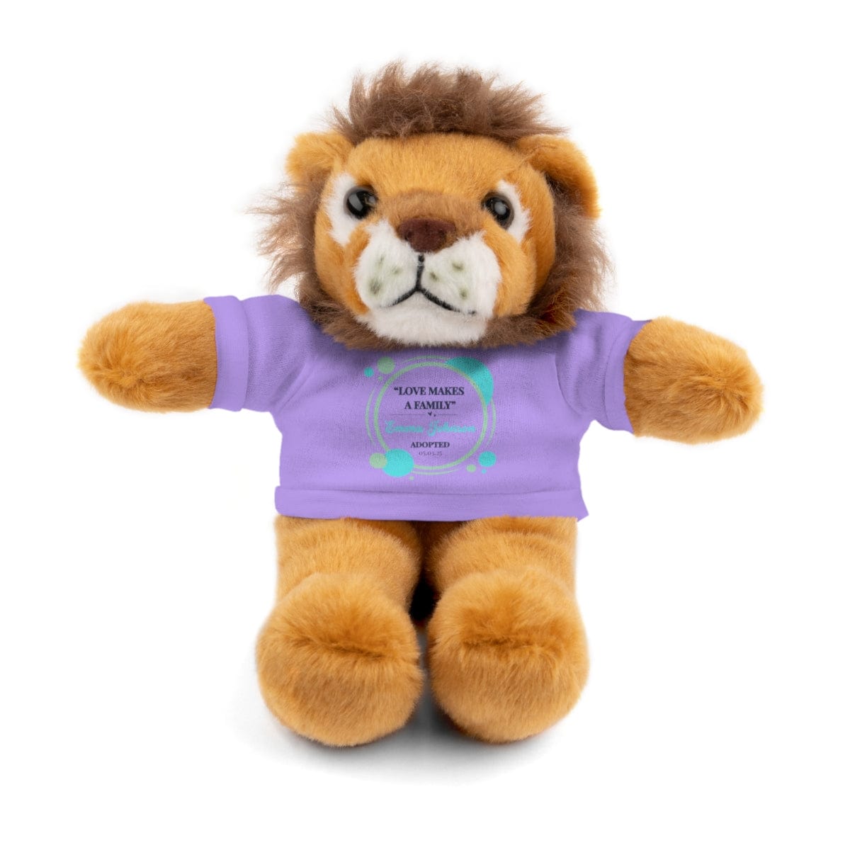 "Forever Family" Custom Adoption Plush Toy
