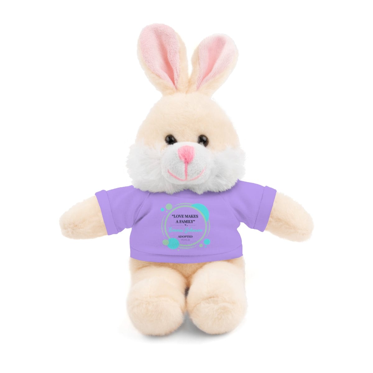 "Forever Family" Custom Adoption Plush Toy